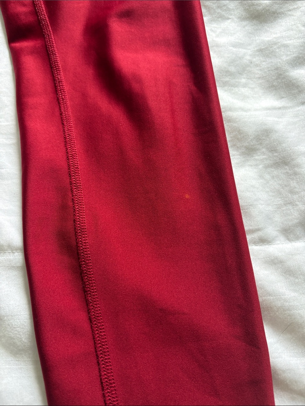 ALO Yoga Wine Red High-Rise Leggings - Picture 4 of 9